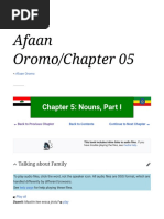 Afaan Oromo-Chapter 05 - Wikibooks, Open Books For An Open World