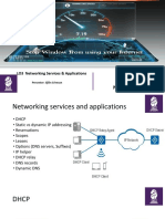 UNIT - 02 Networking: LO3 Networking Services & Applications