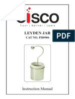 Leyden Jar: Instruction Manual