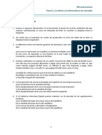 Tema 2. LA OFERTA Y LA DEMANDA (ACTIVIDADES)