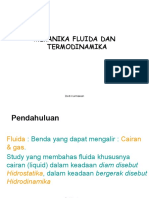 Mekanika Fluida Dan Termofisika Dasar