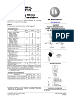 TIP29, A, B, C (NPN), TIP30, A, B, C (PNP) Complementary Silicon Plastic Power Transistors