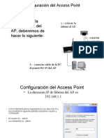 Access Point Configuracion