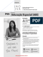Caderno de Prova: P05 Educação Especial (AEE)