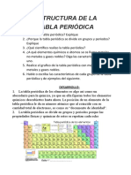 Estructura de La Tabla Periodica