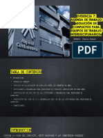 Agenda de Trabajo Solución de Conflictos para Equipos de Trabajo Interdisciplinarios