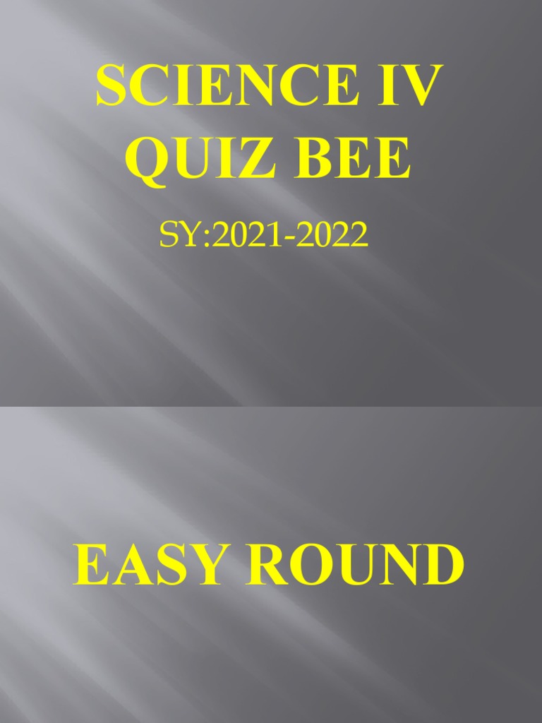 Grade 4 Science Quiz Bee Reviewer | PDF | Mixture | Water
