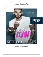 Ebook Second Chance Vow Author M. Robinson Free