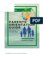 The LAGO Parents Orientation Guide TAGALOG V