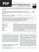 Carvalho Et Al. (2019) - Deforestation Control in The Brazilian Amazon