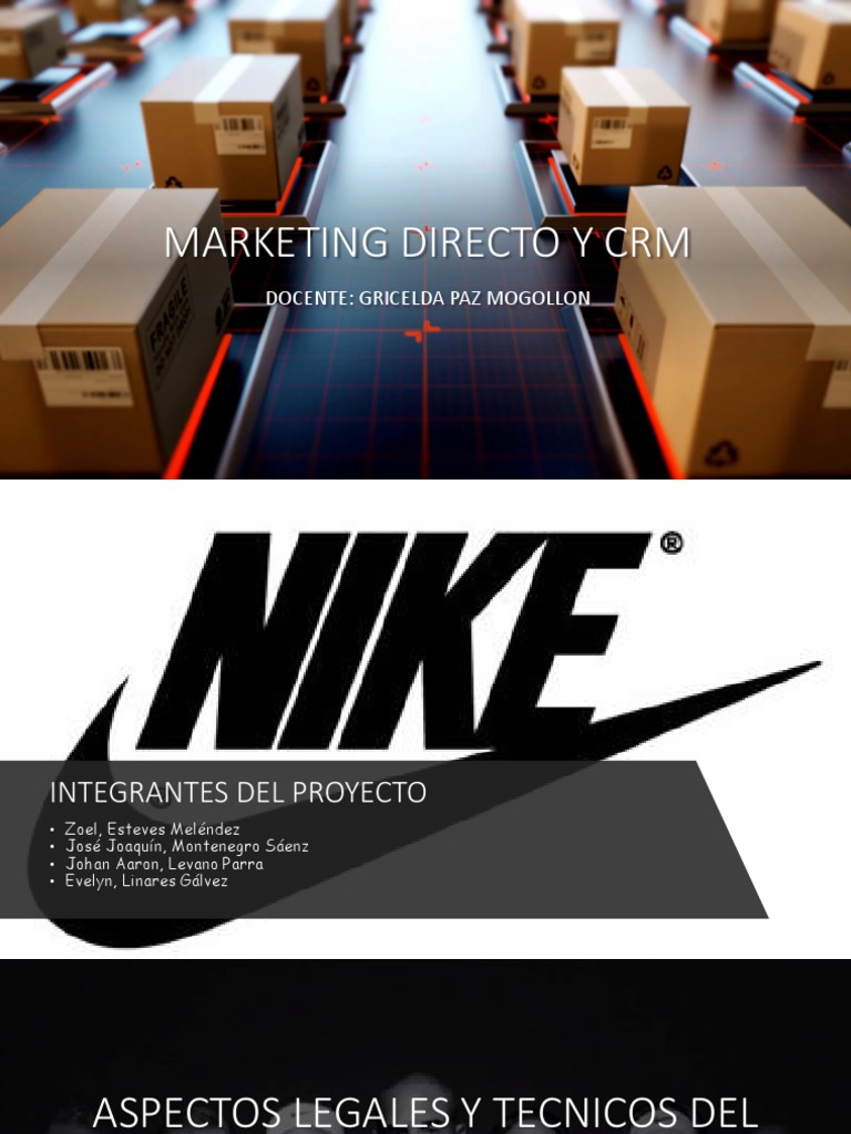 Marketing Directo y CRM Nike t2 | PDF | Marketing Publicidad