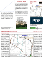Footpath Maps: Route and Points of Interest (Continued)