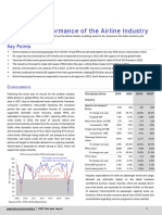 Economic Performance of The Airline Industry: Key Points
