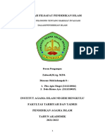 EVALUASI PENDIDIKAN ISLAM