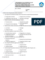 SD GURUMAJU SOAL AKHIR SEMESTER GANJIL 2018/2019