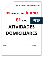 Roteiro de ANO: Junh 6º