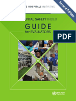 Hospital Safety Index Evaluators