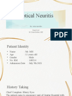 Optical Neuritis Diagnosis
