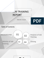 JOB TRAINING REPORT-WPS Office