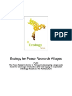 Ecology For Peace Research Villages