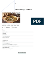 Kartoffelsuppe mit Pilzen - SONNENTOR.com