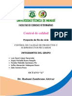 Proyecto Control de Calidad