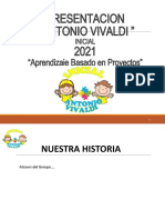 Presentacion Nido Antonio Vivaldi 2021
