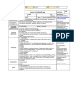 Daily Lesson Plan: English (F4) Lesson TBL