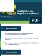 Aula 01 - Fundamentos de Engenharia Ambiental