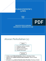 Aplikasi Statistik S2 Part 1 - Intro - New