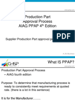 Production Part Approval Process (PPAP) Essentials