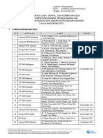 Lampiran II Pengumuman Jadwal SKB CAT CPNS BKN 2021