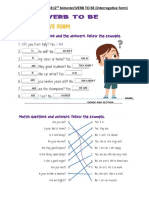 CLASSWORK WEEK 8(II Bimester)Verb to Be (Interrogative Form) (1) (1)