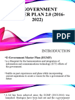E Government Master Plan 2