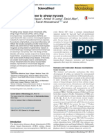 The Immune Response to Airway Mycosis