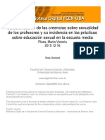 Tesis doctoral Género y enseñanza de las ciencias