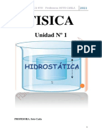 HIDROSTATICA- PRESION