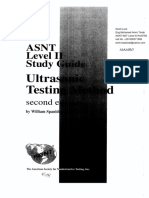 ASNT Level II Study Guide Ultrasonic Testing Method (UT) Second Edition (1)-Signed