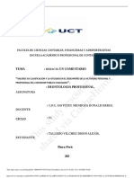 Valores Su Clasificacion y La Utilidad en El Desempe o de La Actividad Personal y Profesional Del Co