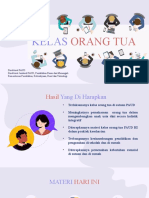 OPTIMALKAN KELAS ORANG TUA