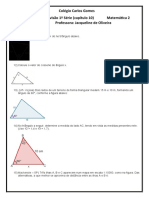 Atividades de Revisão 1a Série 3° Período