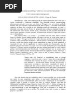 A Complexidade do Espaço Turístico e a Sustentabilidade