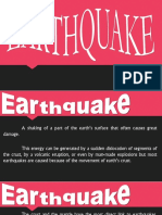 Earthquake Report