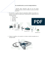 Taller Generación Transformación y Uso de La Energía Eléctrica