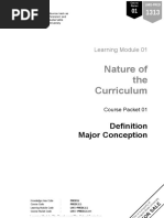 Module - Curriculum Planning, Design and Organization | PDF ...