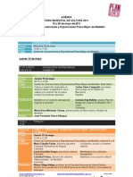 Programación Foro Municipal de Cultura