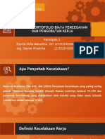 Analisis Portofolio Biaya Pencegahan Dan Pengobatan Kerja - Kelompok 3