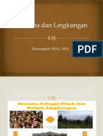 Isbd Manusia Dan Lingkungan