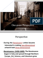 One-Point Perspective
