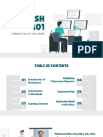 English 101: Introduction To The Course